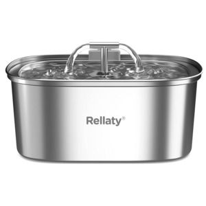 Rellaty Cat Water Fountain - Automatic Pet Water Fountain Dog Water Dispenser